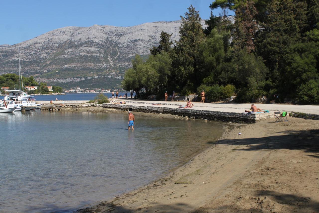 Apartments By The Sea Korcula - 4407 Lumbarda Bagian luar foto