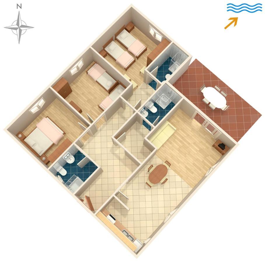 Apartments By The Sea Korcula - 4407 Lumbarda Bagian luar foto
